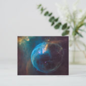 Der Blasen-Nebel Postkarte (Stehend Vorderseite)