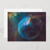 Der Blasen-Nebel Postkarte (Vorne/Hinten)