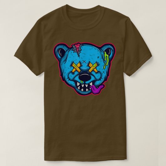 Der blaue Bär T-Shirt (Design vorne)