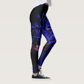 Der blaue Baum Leggings (Rechts)