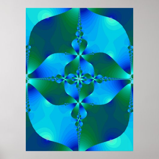Der blaue Cello Poster (Vorne)