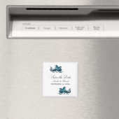 Der blaue Drache speichert das Datumsfenster Magnet (In Situ (Geschirrspüler))