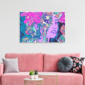 Der blaue Engel Leinwanddruck (Insitu (Wohnzimmer))