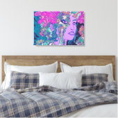 Der blaue Engel Leinwanddruck (Insitu (Schlafzimmer))