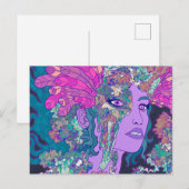 Der blaue Engel Postkarte (Vorne/Hinten)