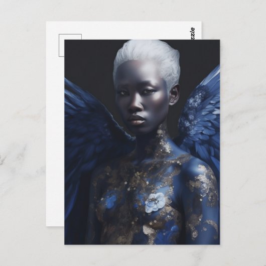 Der blaue Engel Postkarte (Vorne/Hinten)