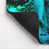 Der Blaue Engel und das Kreuz Mousepad (Ecke)
