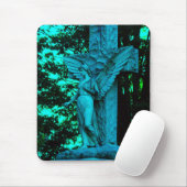 Der Blaue Engel und das Kreuz Mousepad (Mit Mouse)