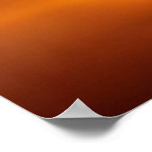 Der blaue goldene Himmel ist schön und modern Poster (Ecke)