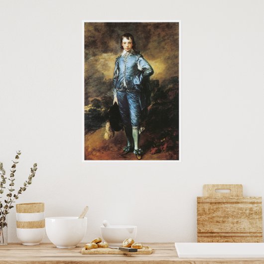 Der Blaue Junge, c. 1770 Thomas Gainsborough Poster (Küche)