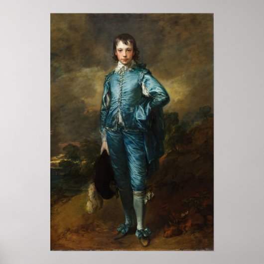 Der blaue Junge Poster (Vorne)