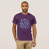 Der blaue klassische T - Shirt der (Vorne ganz)