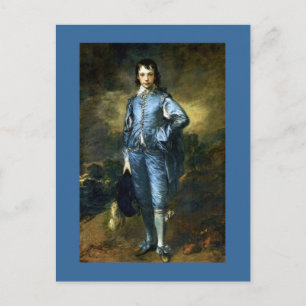Der Blaue Knabe von Thomas Gainsborough Postkarte