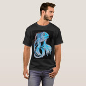 Der Blaue Koi T-Shirt (Vorne ganz)