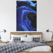 Der blaue Kuss Leinwanddruck (Insitu (Schlafzimmer))