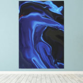 Der blaue Kuss Leinwanddruck (Insitu (Holzboden))