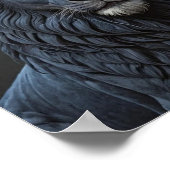 Der blaue Löwe Poster (Ecke)