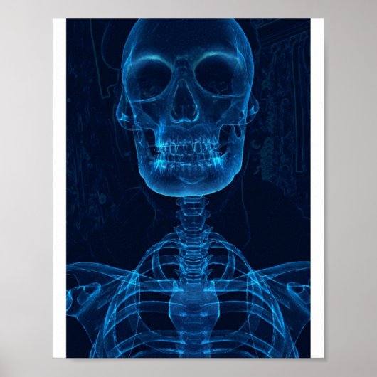 Der blaue Mann Poster (Vorne)