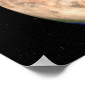 Der Blaue Marmor der nächsten Generation Erde 2 Poster (Ecke)