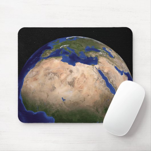 Der Blaue Marmor der nächsten Generation Erde 3 Mousepad (Mit Mouse)