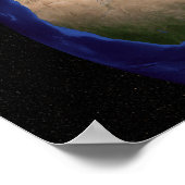 Der Blaue Marmor der nächsten Generation Erde 3 Poster (Ecke)