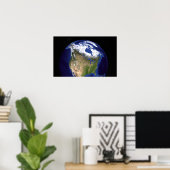 Der Blaue Marmor der nächsten Generation Erde 5 Poster (Heimbüro)