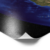 Der Blaue Marmor der nächsten Generation Erde 6 Fotodruck (Ecke)