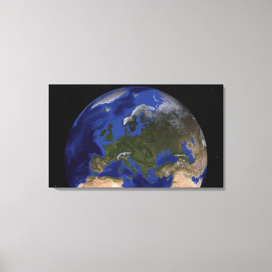 Der Blaue Marmor der nächsten Generation Erde 6 Leinwanddruck (Vorderseite)