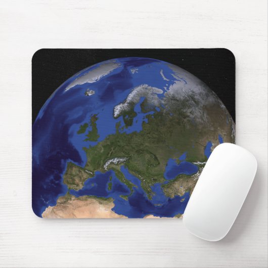Der Blaue Marmor der nächsten Generation Erde 6 Mousepad (Mit Mouse)