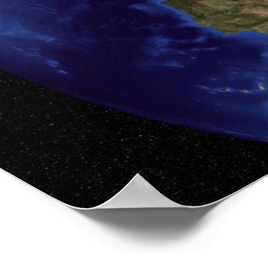 Der Blaue Marmor der nächsten Generation Erde 6 Poster (Ecke)