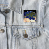 Der Blaue Marmor der nächsten Generation Erde 7 Button (Beispiel)