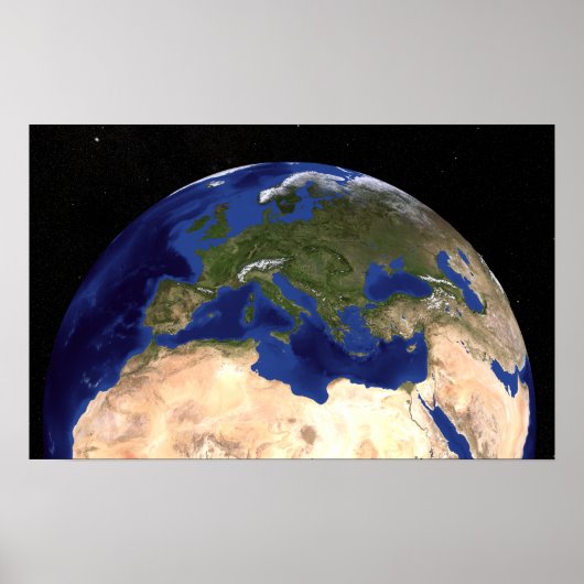 Der Blaue Marmor der nächsten Generation Erde 7 Poster (Vorne)