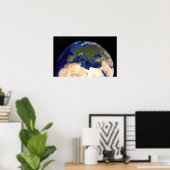 Der Blaue Marmor der nächsten Generation Erde 7 Poster (Heimbüro)