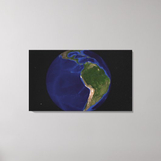 Der Blaue Marmor der nächsten Generation Erde 8 Leinwanddruck (Vorderseite)