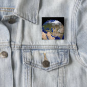 Der Blaue Marmor der nächsten Generation Erde Button (Beispiel)