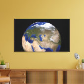 Der Blaue Marmor der nächsten Generation Erde Leinwanddruck (Insitu (Wohnzimmer))