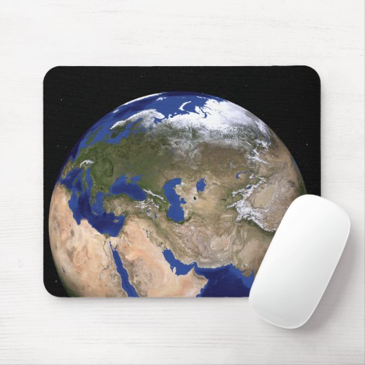 Der Blaue Marmor der nächsten Generation Erde Mousepad (Mit Mouse)