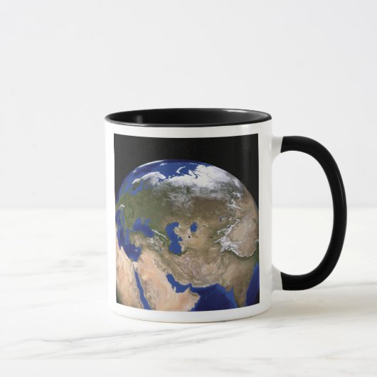 Der Blaue Marmor der nächsten Generation Erde Tasse (Rechts)
