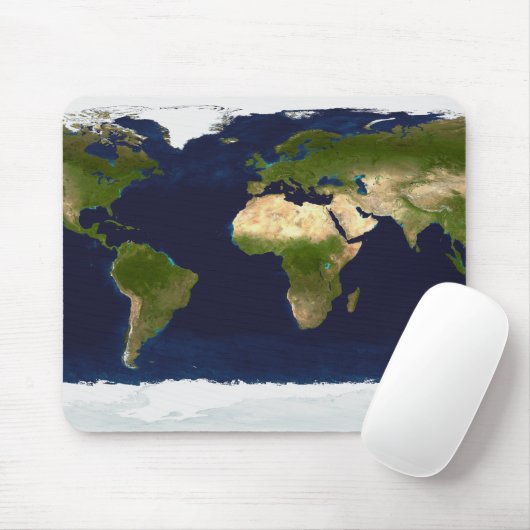 Der blaue Marmor Mousepad (Mit Mouse)