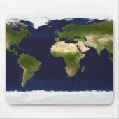 Der blaue Marmor Mousepad (Vorne)