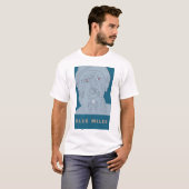 "DER BLAUE MEILEN-" DIE MEILEN MÄNNER DAVIS DER T T-Shirt (Vorne ganz)