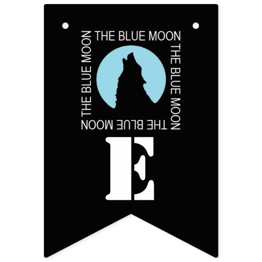 Der blaue Mond, alle jagen Wimpelkette (Zweite Fahne)