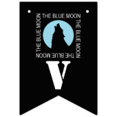 Der blaue Mond, alle jagen Wimpelkette (Dritte Fahne)