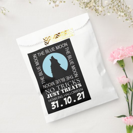 Der Blaue Mond, Halloween-Party Leckerei begünstig Geschenktütchen (Versiegelt)