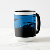 Der blaue Moon Cup Tasse (VorderseiteRechts)
