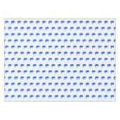 Der blaue Papagei Tischdecke (Vorderseite (Horizontal))