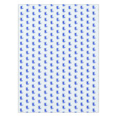 Der blaue Papagei Tischdecke (Vorderseite)
