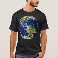 Der Blaue Planet Erde aus dem Weltraum