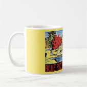 Der Blaue Ridge Parkway Vintag Kaffeetasse (Links)