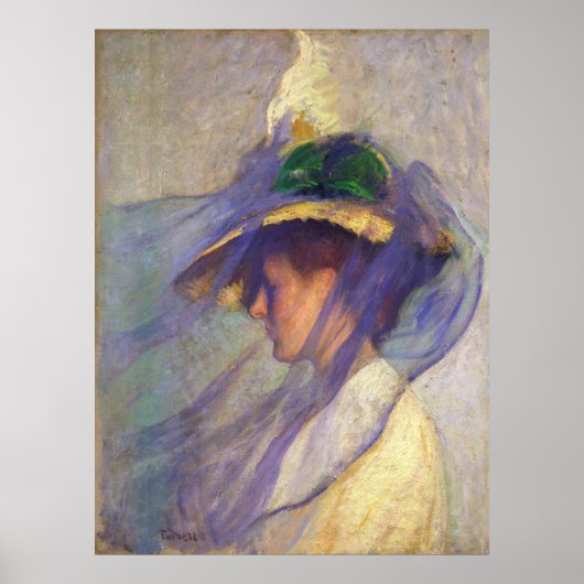 Der blaue Schleier Poster (Vorne)